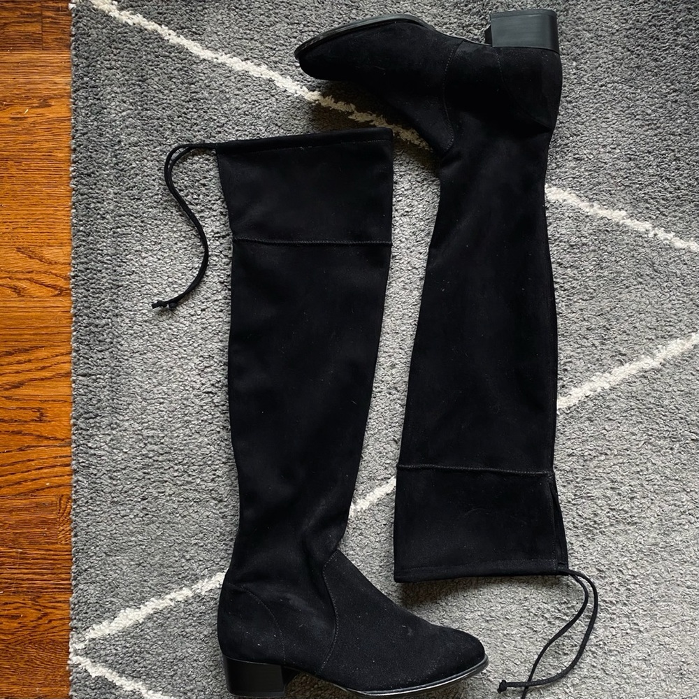 La Scarpa Over-the-Knee Suede Boots